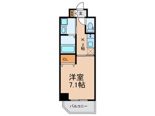 Ｋ－フロント今宮四番館の物件間取画像